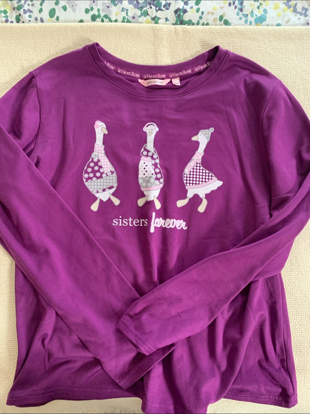 La Vie en Rose sleep shirt